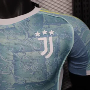 Juventus Camiseta Edición Jugadores 2025 2026 Segunda Verde - Camiseta Juventus | escamisetasfutbol