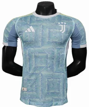 Juventus Camiseta Edición Jugadores 2025 2026 Segunda Verde - Camiseta Juventus | escamisetasfutbol