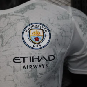 Manchester City Camiseta Edición Jugadores 2025 2026 Segunda Blanca - Camiseta Manchester City | escamisetasfutbol