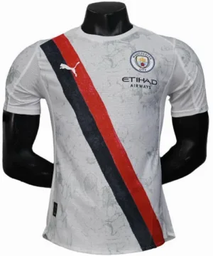 Manchester City Camiseta Edición Jugadores 2025 2026 Segunda Blanca - Camiseta Manchester City | escamisetasfutbol