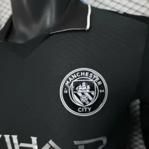 Manchester City Camiseta Edición Jugadores 2025 2026 Segunda Negra - Camiseta Manchester City | escamisetasfutbol