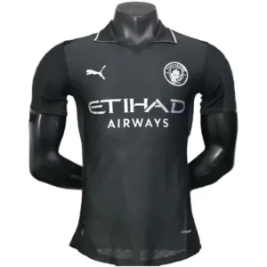 Manchester City Camiseta Edición Jugadores 2025 2026 Segunda Negra - Camiseta Manchester City | escamisetasfutbol