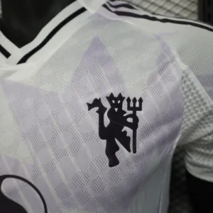 Manchester United Camiseta Edición Jugadores 2025 2026 Segunda Blanca - Camiseta Manchester United | escamisetasfutbol