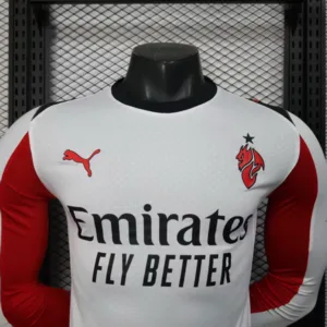 AC Milan Camiseta Edición Jugadores 2025 2026 Segunda Blanca - Camiseta Ac Milan | escamisetasfutbol