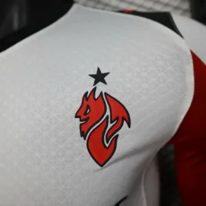 AC Milan Camiseta Edición Jugadores 2025 2026 Segunda Blanca - Camiseta Ac Milan | escamisetasfutbol