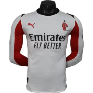 AC Milan Camiseta Edición Jugadores 2025 2026 Segunda Blanca - Camiseta Ac Milan | escamisetasfutbol