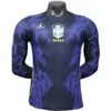 Brasil Camiseta Edición Jugadores 2026 Segunda Azul - Camiseta Brasil | escamisetasfutbol