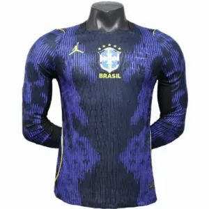 Brasil Camiseta Edición Jugadores 2026 Segunda Azul - Camiseta Brasil | escamisetasfutbol