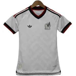 México Mujer Camiseta Edición Jugadores 2026 Segunda Blanca - Camiseta México Mujer | escamisetasfutbol