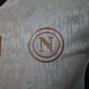 SSC Napoli Camiseta Edición Jugadores 2025 2026 Segunda Amarilla - Camiseta Serie A SSC Napoli | escamisetasfutbol