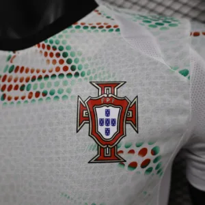 Portugal Camiseta Edición Jugadores 2025 Segunda Blanca - Camiseta Portugal | escamisetasfutbol