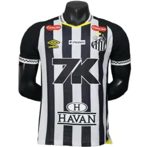 Santos FC Camiseta Edición Jugadores 2025 2026 Segunda Negra - Camiseta Santos Fc | escamisetasfutbol
