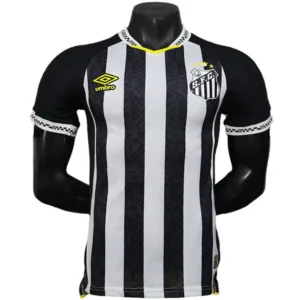 Santos FC Camiseta Edición Jugadores 2025 2026 Segunda Negra - Camiseta Santos Fc | escamisetasfutbol