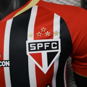 São Paulo Camiseta Edición Jugadores 2025 2026 Segunda Roja - Camiseta São Paulo 2026 | escamisetasfutbol