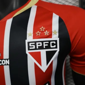São Paulo Camiseta Edición Jugadores 2025 2026 Segunda Roja - Camiseta São Paulo 2026 | escamisetasfutbol