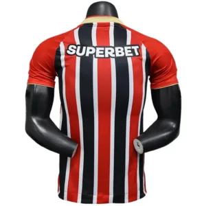 São Paulo Camiseta Edición Jugadores 2025 2026 Segunda Roja - Camiseta São Paulo 2026 | escamisetasfutbol