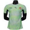 Suiza Camiseta Edición Jugadores 2026 Segunda Verde - Camiseta Suiza Mundial 2026 | escamisetasfutbol