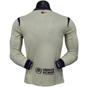FC Barcelona Camiseta Edición Jugadores 2025 2026 Segunda Amarilla - Camiseta Barcelona | escamisetasfutbol