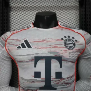 Bayern Múnich Camiseta Edición Jugadores 2025 2026 Segunda Blanca - Camiseta Bayern Múnich 2026 | escamisetasfutbol