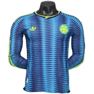 Colombia Camiseta Edición Jugadores 2026 Segunda Azul - Camiseta Colombia | escamisetasfutbol