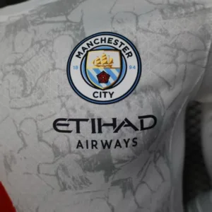 Manchester City Camiseta Edición Jugadores 2025 2026 Segunda Blanca - Camiseta Manchester City | escamisetasfutbol
