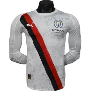 Manchester City Camiseta Edición Jugadores 2025 2026 Segunda Blanca - Camiseta Manchester City | escamisetasfutbol