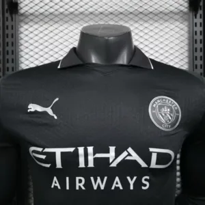 Manchester City Camiseta Edición Jugadores 2025 2026 Segunda Negra - Camiseta Manchester City | escamisetasfutbol
