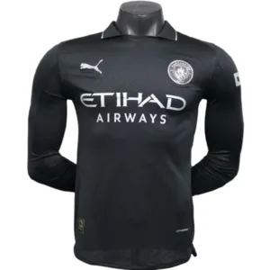 Manchester City Camiseta Edición Jugadores 2025 2026 Segunda Negra - Camiseta Manchester City | escamisetasfutbol