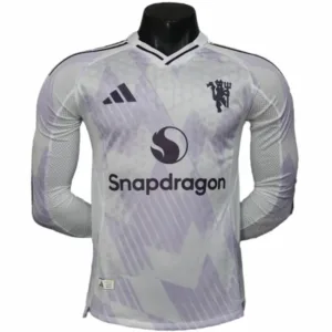 Manchester United Camiseta Edición Jugadores 2025 2026 Segunda Blanca - Camiseta Manchester United | escamisetasfutbol