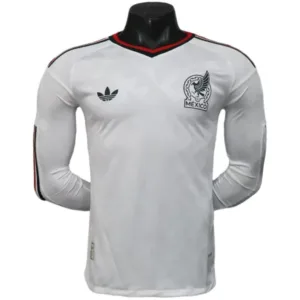 México Camiseta Edición Jugadores 2026 Segunda Blanca - Camiseta Selección México | escamisetasfutbol