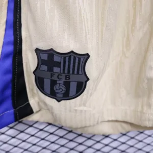 FC Barcelona Pantalones Edición Jugadores 2025 2026 Segunda Amarillo - Pantaloncini FC Barcelona | escamisetasfutbol