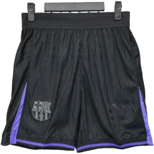 FC Barcelona Pantalones Edición Jugadores 2025 2026 Segunda Negro - Pantaloncini FC Barcelona | escamisetasfutbol