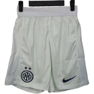 Inter Milán Pantalones Edición Jugadores 2025 2026 Segunda Blanco - Pantaloncini Inter Milán | escamisetasfutbol