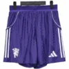 Manchester United Pantalones Edición Jugadores 2025 2026 Segunda Púrpura - Maglia Manchester United | escamisetasfutbol
