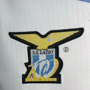 SS Lazio Camiseta 2000 Segunda Blanca | escamisetasfutbol