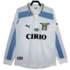 SS Lazio Camiseta 2000 Segunda Blanca | escamisetasfutbol