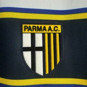 Parma Camiseta 2002 2003 Segunda Blanca - Camiseta Real Madrid Parmalat | escamisetasfutbol