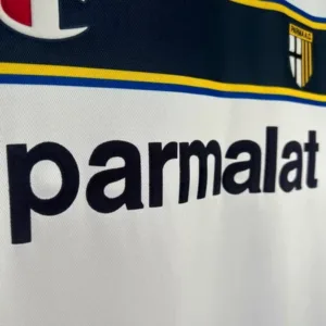 Parma Camiseta 2002 2003 Segunda Blanca - Camiseta Real Madrid Parmalat | escamisetasfutbol