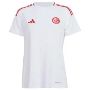 SC Internacional Mujer Camiseta 2025 2026 Segunda Blanca - Camisetas De Futbol Personalizadas | escamisetasfutbol