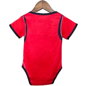 Inglaterra Niños Camiseta 2026 Segunda Roja - Camiseta Inglaterra Niños | escamisetasfutbol