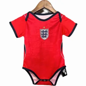 Inglaterra Niños Camiseta 2026 Segunda Roja - Camiseta Inglaterra Niños | escamisetasfutbol