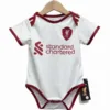 Liverpool Niños Camiseta 2025 2026 Segunda Blanca - Camiseta Liverpool Niños | escamisetasfutbol