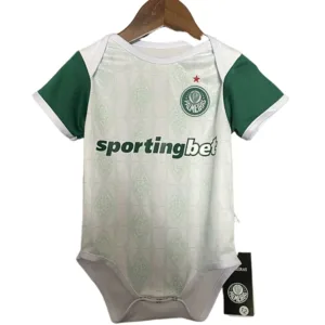 SE Palmeiras Niños Camiseta 2025 2026 Segunda Blanca - Camisetas De Futbol Personalizadas | escamisetasfutbol