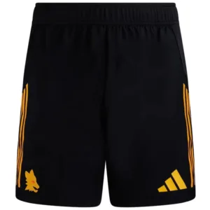 AS Roma Pantalones 2025 2026 Segunda Negro - Maglia As Roma | escamisetasfutbol