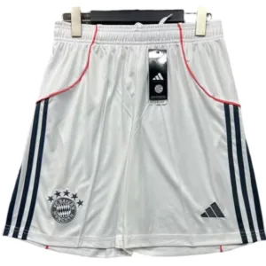 Bayern Múnich Pantalones 2025 2026 Segunda Blanco - Pantaloncini Bayern Múnich | escamisetasfutbol