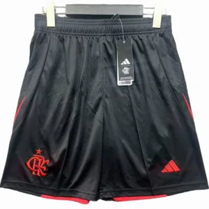 Flamengo Pantalones 2025 2026 Segunda Negro - Maglia Flamengo | escamisetasfutbol