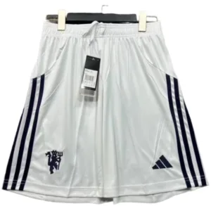 Manchester United Pantalones 2025 2026 Segunda Blanco - Maglia Manchester United | escamisetasfutbol