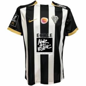 Angers SCO Camiseta 2025 2026 Casa Negra - Camiseta Angers Sco | escamisetasfutbol