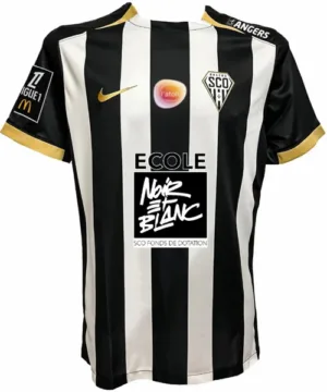 Angers SCO Camiseta 2025 2026 Casa Negra - Camiseta Angers Sco | escamisetasfutbol