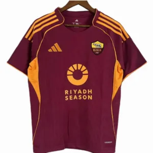 AS Roma Camiseta 2025 2026 Casa Roja - Camiseta As Roma | escamisetasfutbol